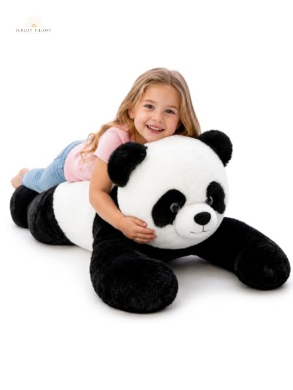 Giant Panda Stuffed Animal Plush Toy 31.5 Inch Soft Cuddly Hugging Pillow for